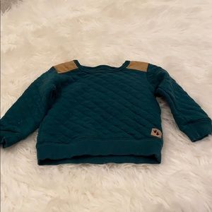 Forest green pullover
